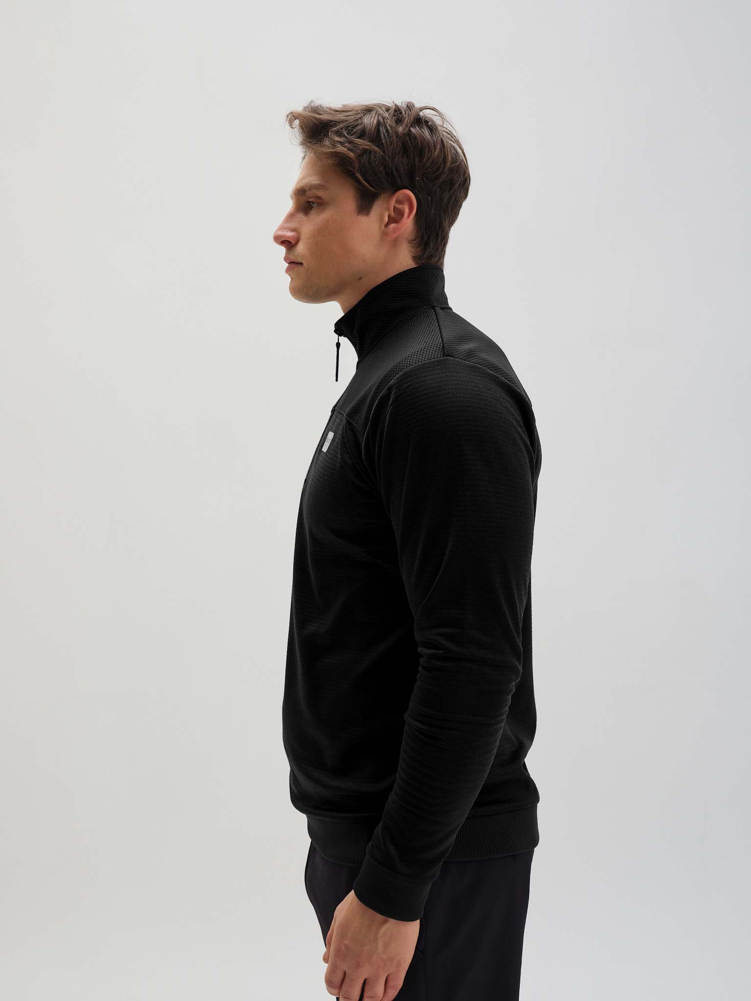 Active-tech Zip Neck Top.