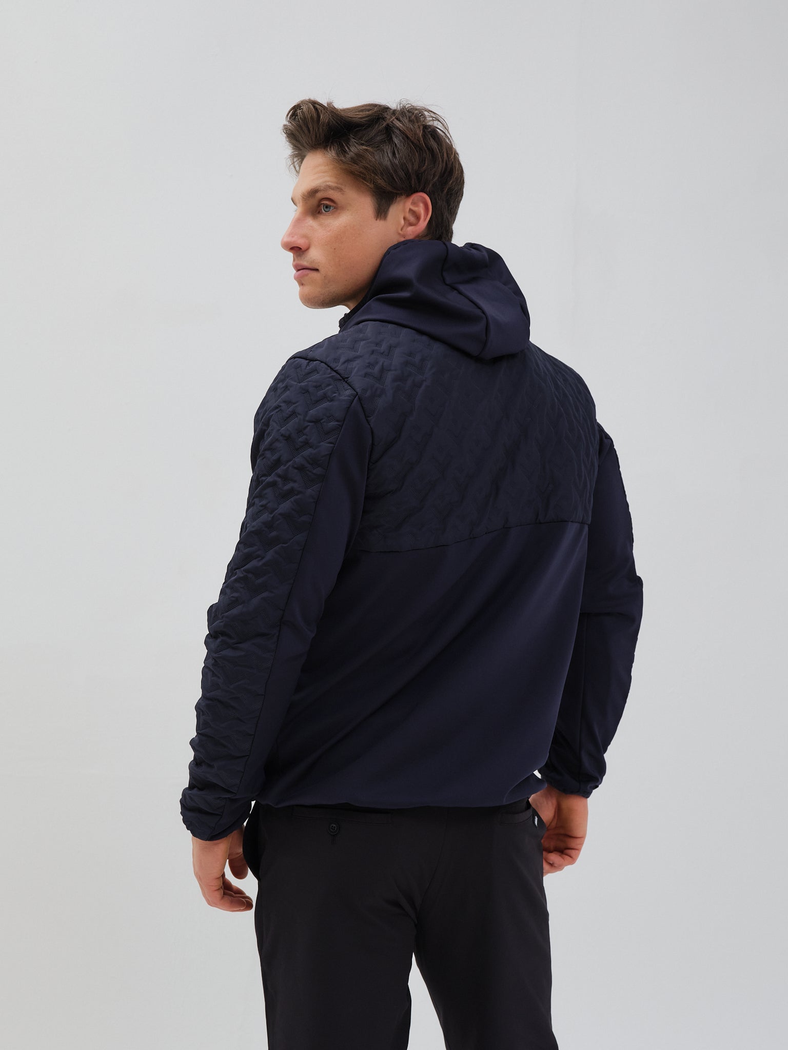 Evolution-tech Hooded Padded Jacket.