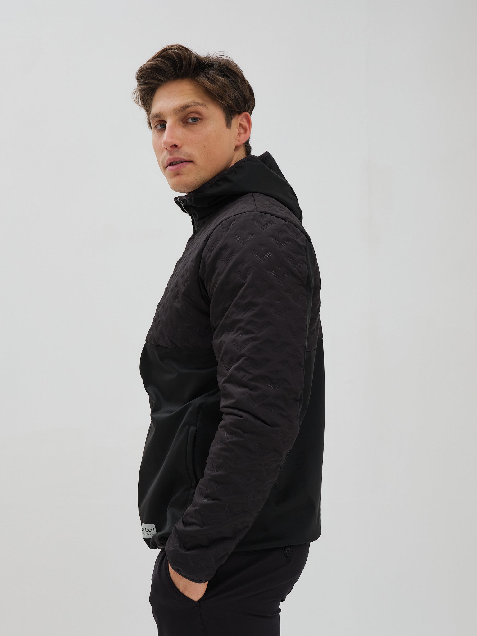Evolution-tech Hooded Padded Jacket.