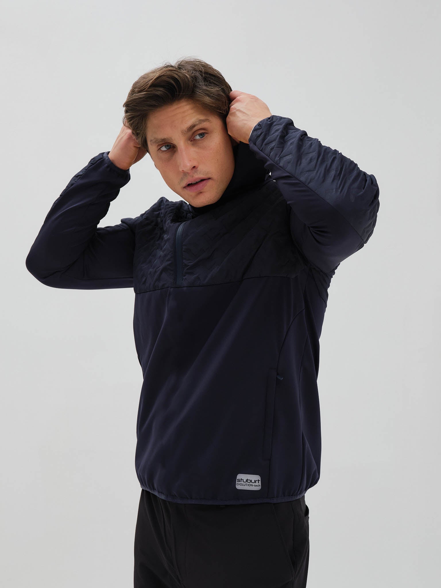 Evolution-tech Hooded Padded Jacket.