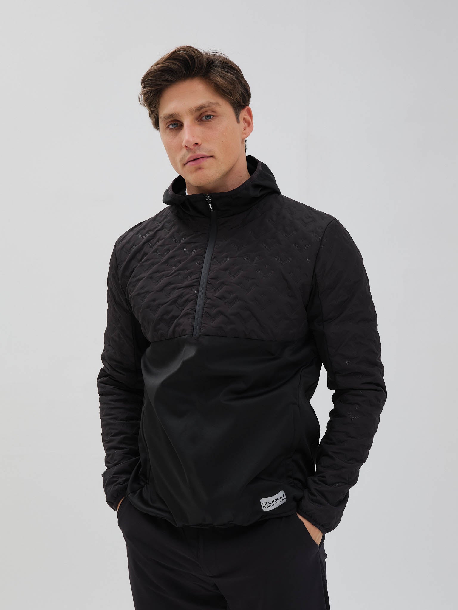 Evolution-tech Hooded Padded Jacket.