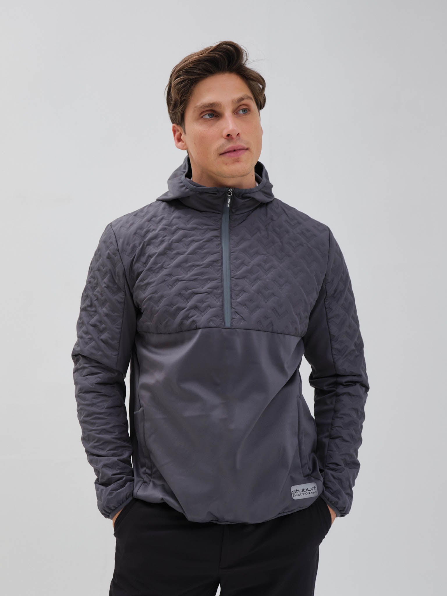 Evolution-tech Hooded Padded Jacket.