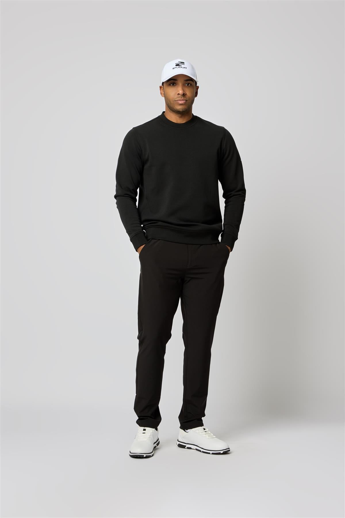 Crane Crew Neck Pullover - Stuburt  Golf