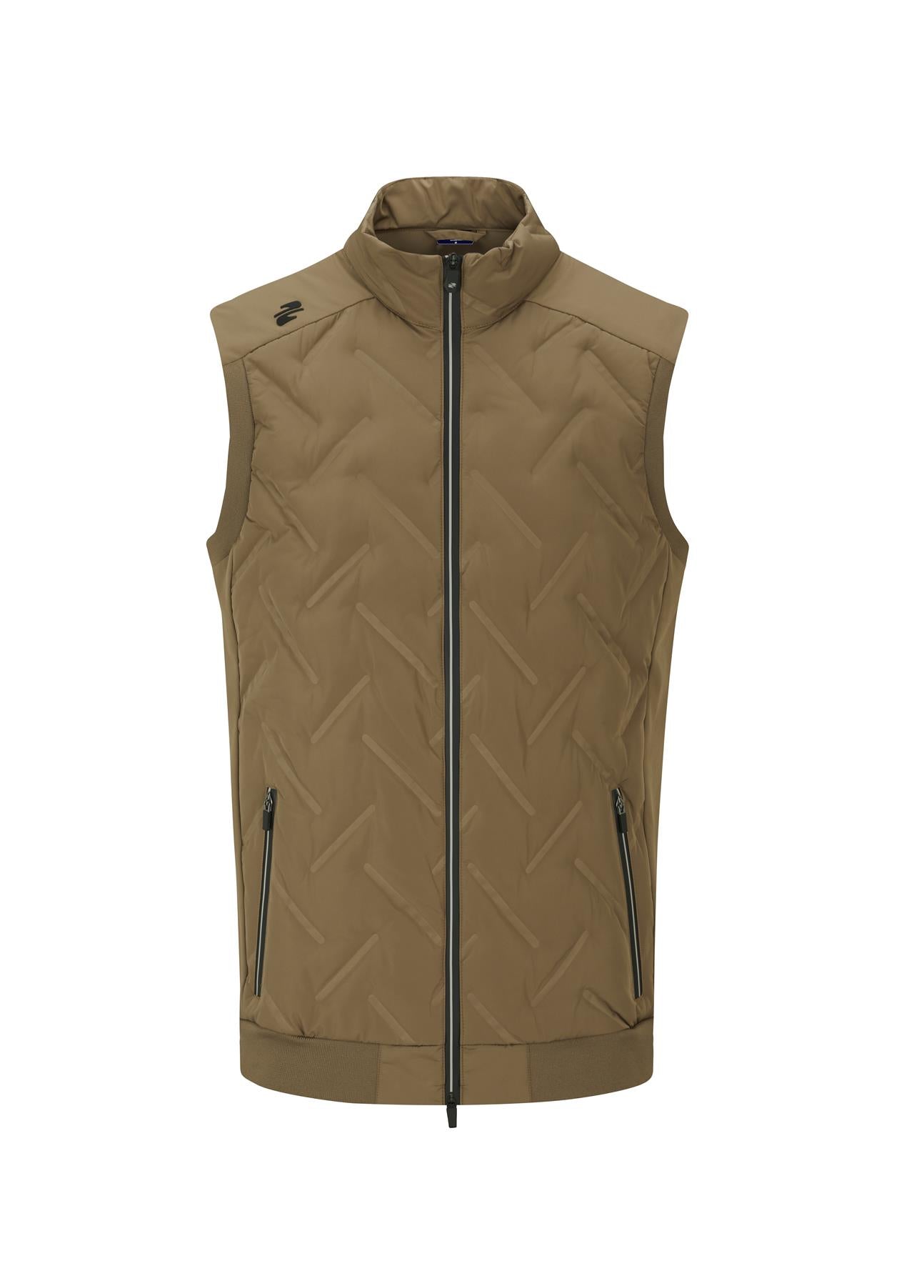Dash Padded Gilet - Boron, front
