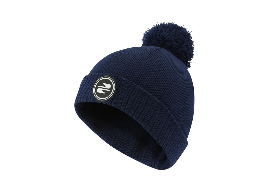 Quibble Bobble Hat - Navy, front