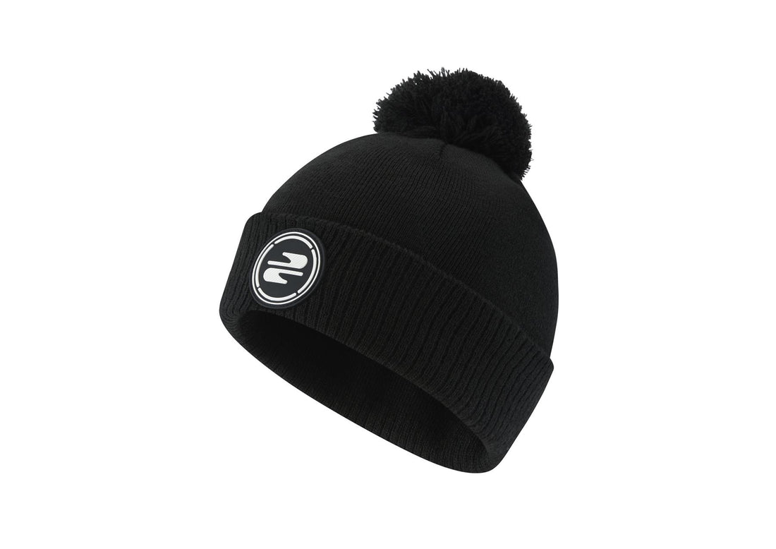 Quibble Bobble Hat - Black, front