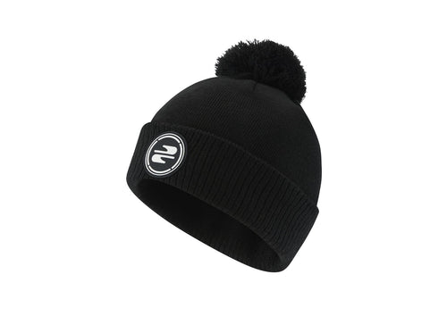 Quibble Bobble Hat - Black, front