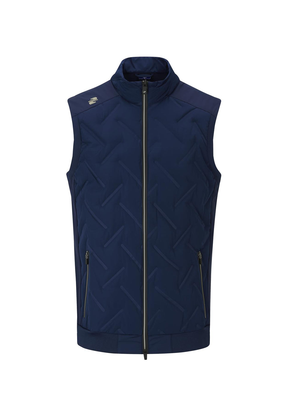 Dash Padded Gilet - Navy, front