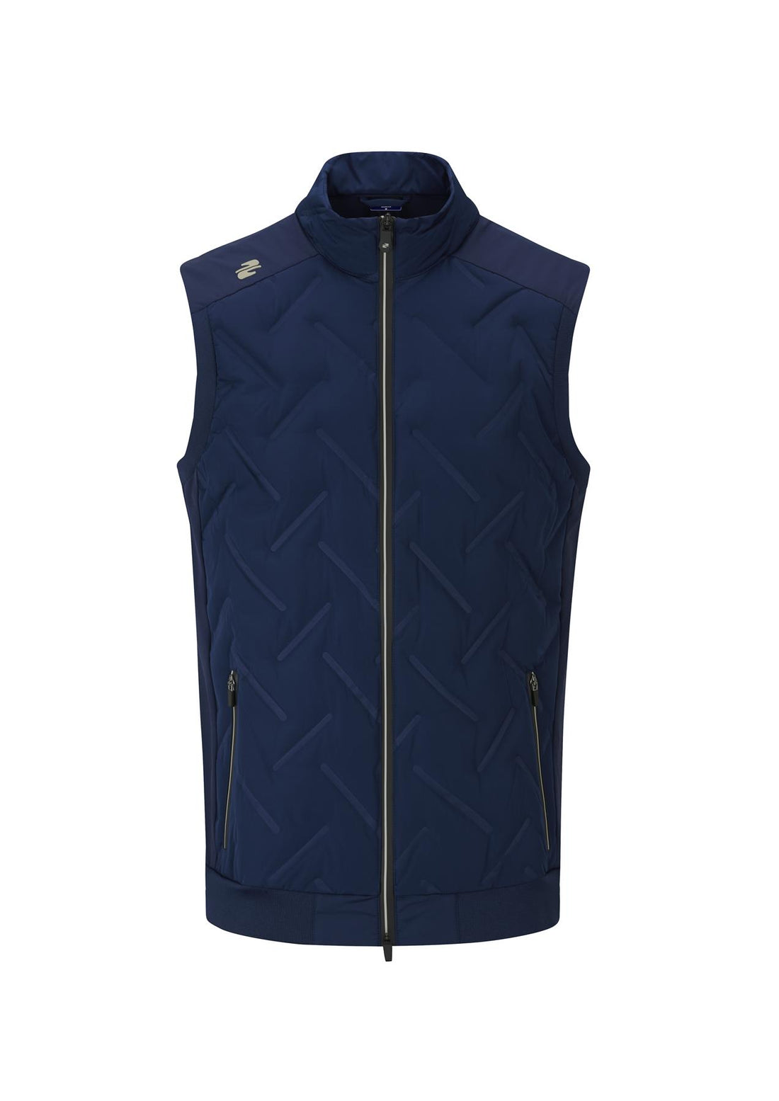 Dash Padded Gilet - Navy, front