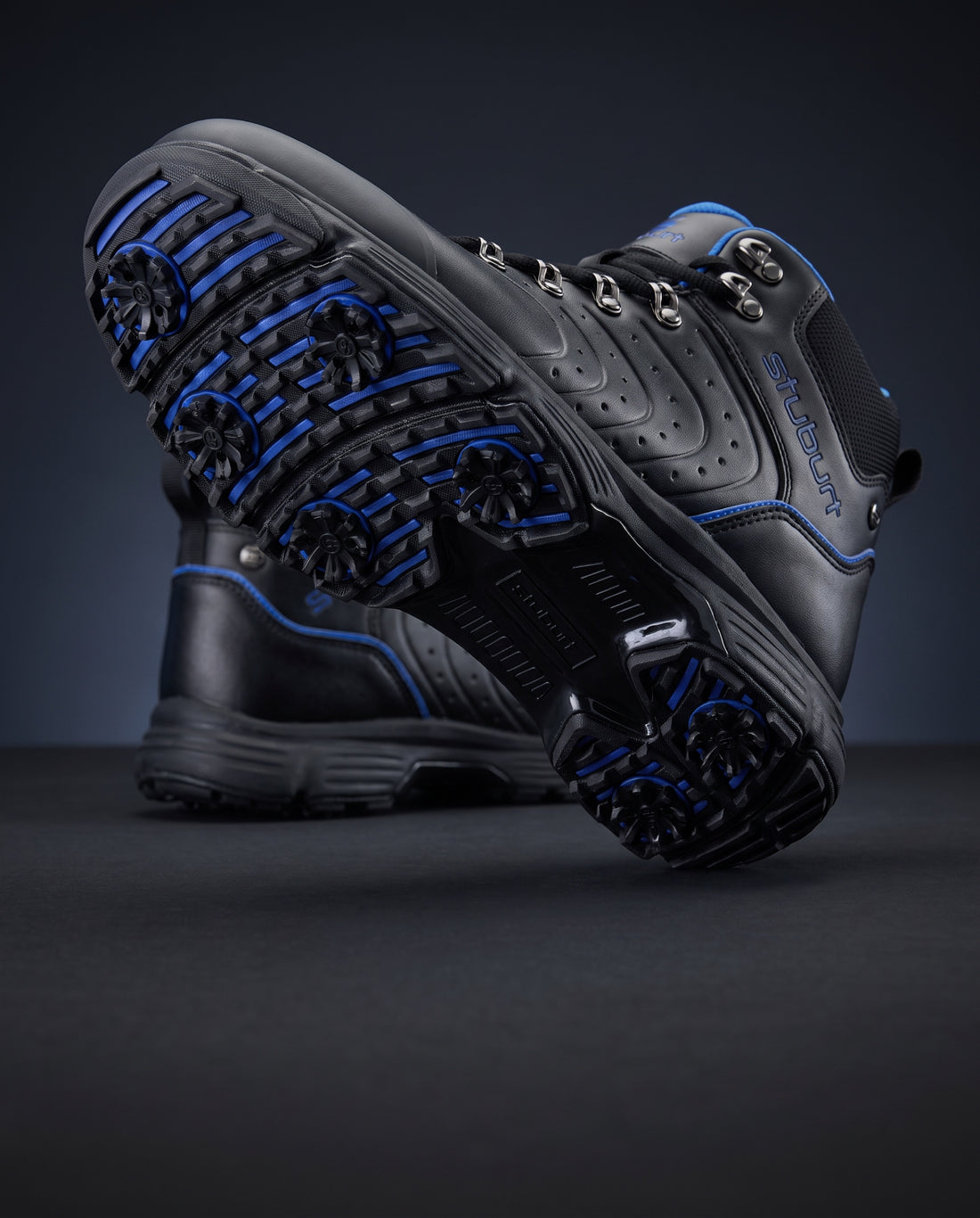Stuburt Evolve Sport II waterproof boot, seven-spike sole detail