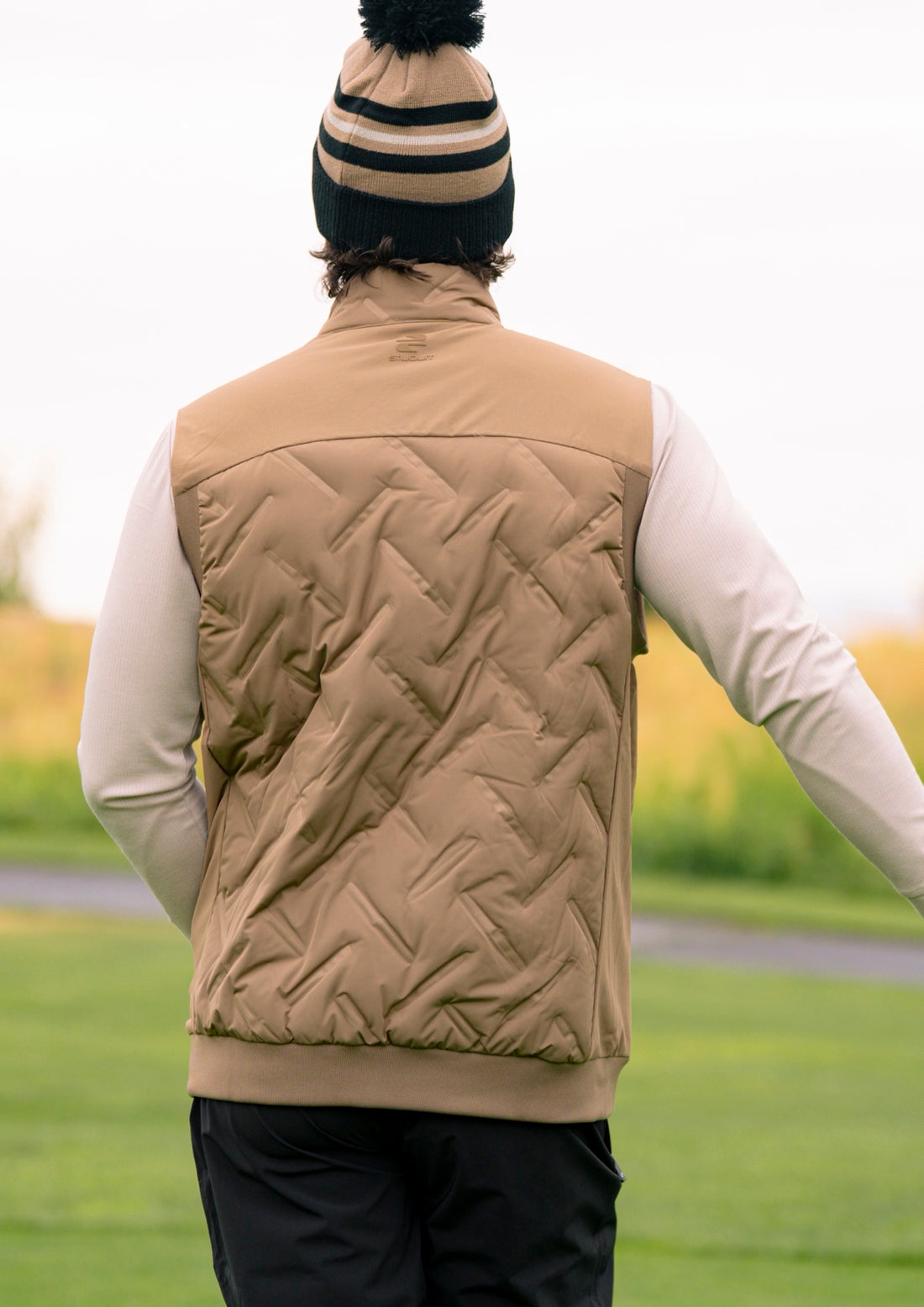 Dash Padded Gilet - Boron, back