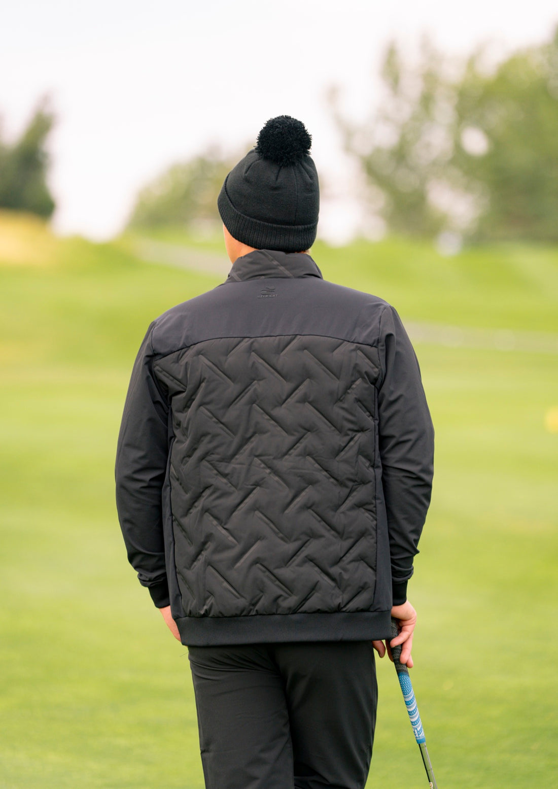 Craze Padded Jacket - Black, back