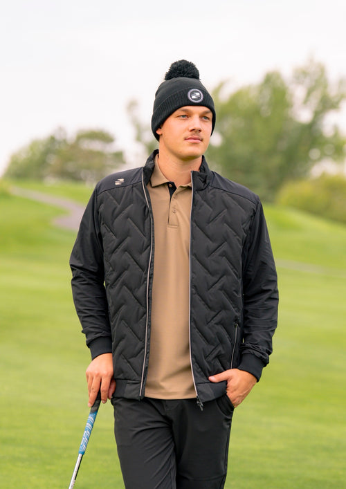 Craze Padded Jacket - Black, front
