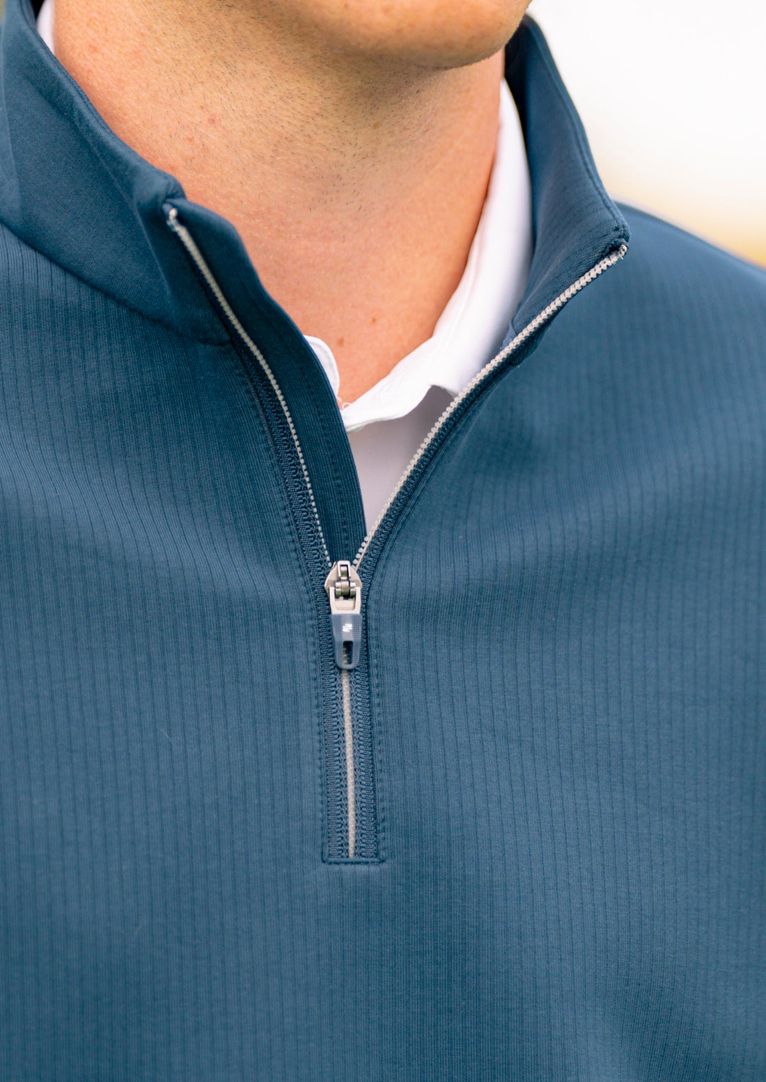 Steers Midlayer - Navy, detail