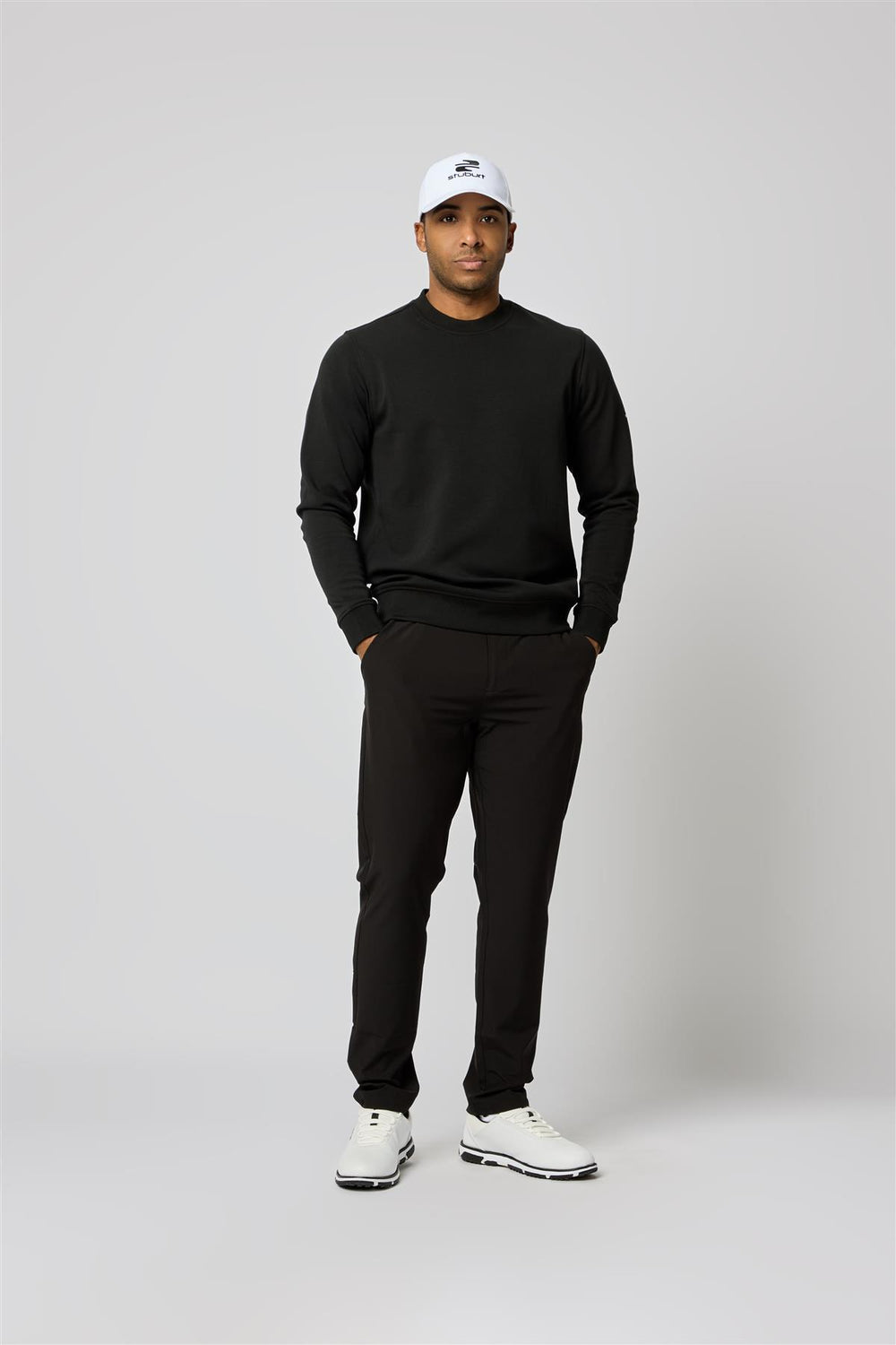 Crane Crew Neck Pullover - Stuburt  Golf