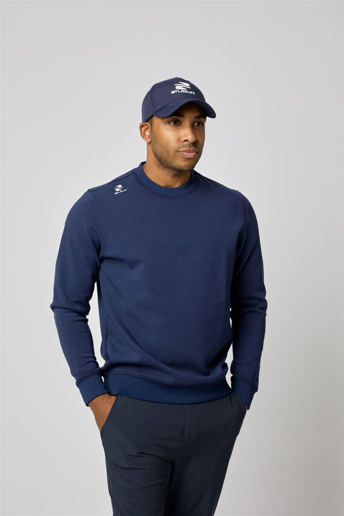 Crane Crew Neck Pullover - Stuburt  Golf